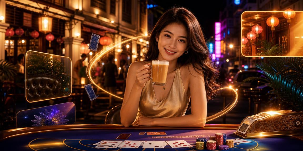 Permainan Baccarat bergaya tempatan Ipoh dengan nuansa kasino Malaysia yang autentik