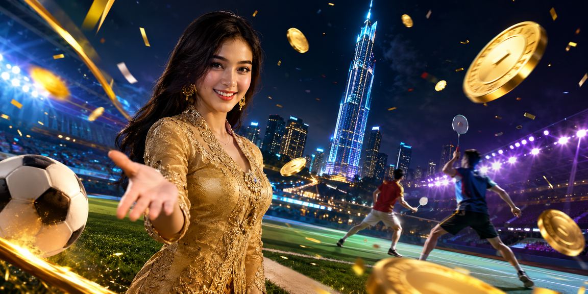 Pertaruhan bola sepak Kuala Lumpur dengan nuansa tempatan baju kebaya dan suasana hiburan